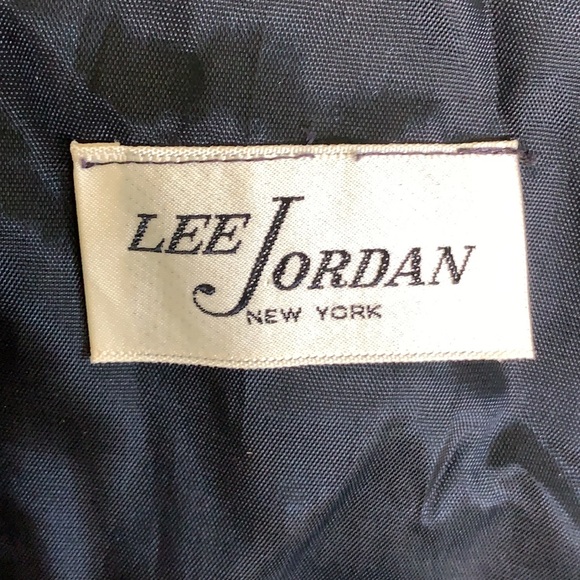 Vintage LEE JORDAN New York Red Tweed Plaid Sequence Cropped Short Vest - Picture 7 of 7